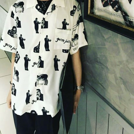 GOZER/Jazz Club Shirts　ホワイト
