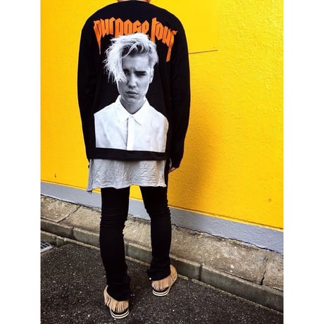 Purpose tour/Justin bieber official Long sleeve