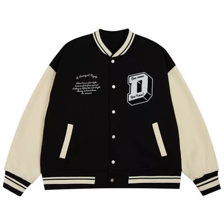 WOSS.official/ Logo Stadium Jacket