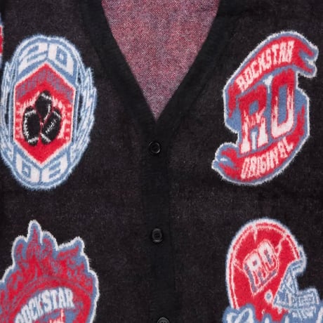 RockStar Original /  Mohair Knit cardigan