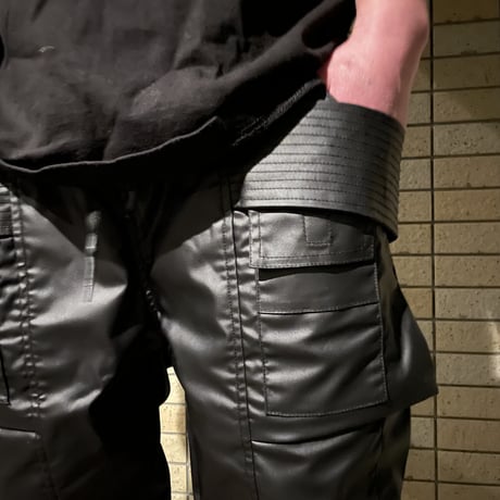 Mismatch NYC/Lether crotch pants