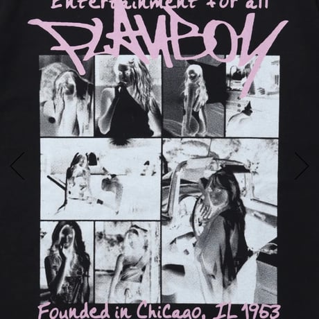 Playboy/Photo Tshirts "BLACK"