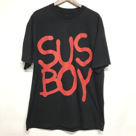 SUS BOY/LOGO Anarchy Tshirts  BLACK