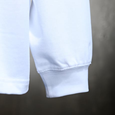 By The R/ Cross Paint Cotton LongSleeve Tee WHITE
