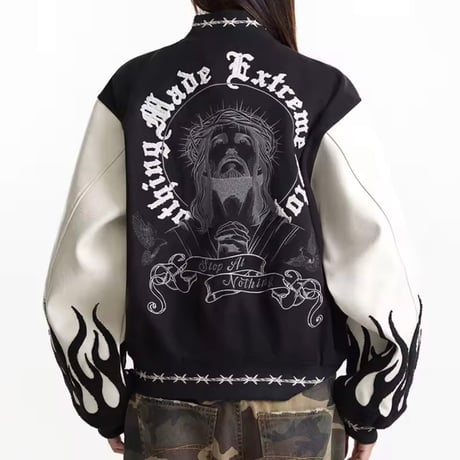 MADE EXTREME/ Christ stadium jacket BLACK
