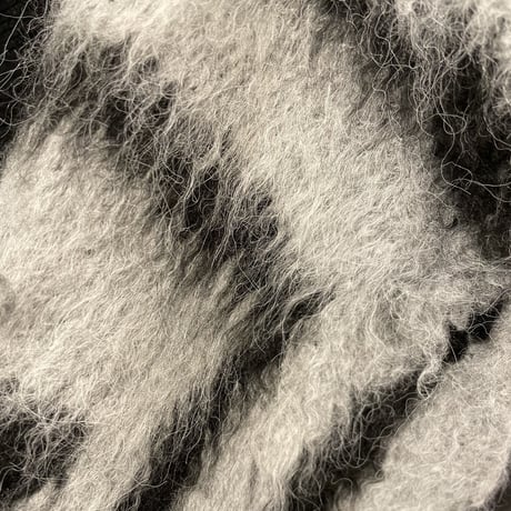Mismatch NYC/ Mohair zebra knit