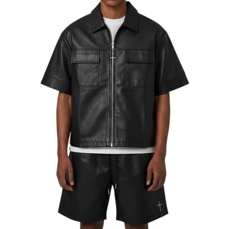 Mismatch NYC/Leather Christ Shirts (Set Up)