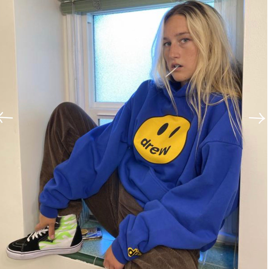 Drew House/Mascot Hoodie ROYAL BLUE | BINGOSTAR