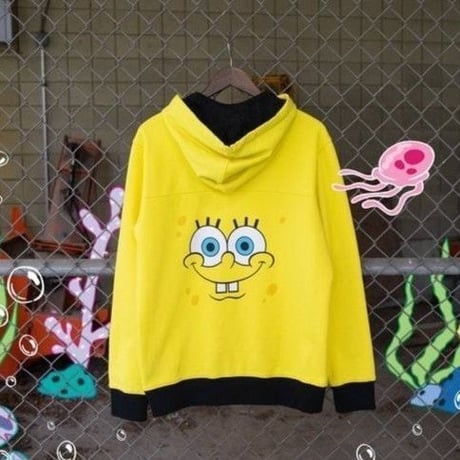 Timberland × Sponge Bob /Hoodie Yellow
