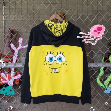 Timberland × Sponge Bob /Hoodie BLACK