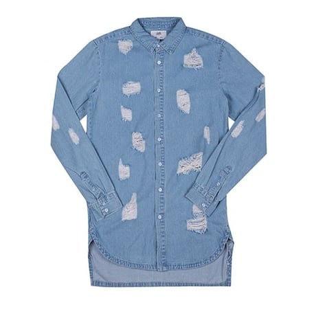Sixth June/Damaged Denim Long shirts