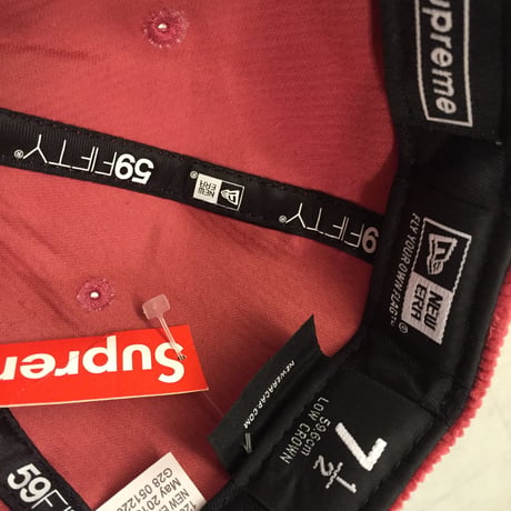 SUPREME /NEWERA CAP       RED