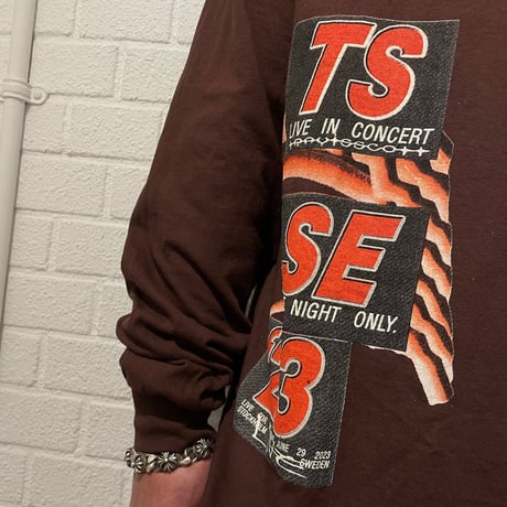 Travis Scott /UTOPIA tour Longsleeve Tshirts  BROWN