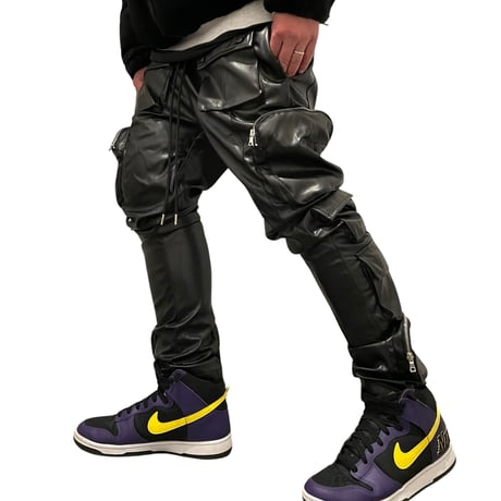 EPTM/PU Leather Pants