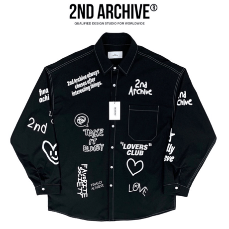 2nd archive/ Graffiti Oversize Shirts