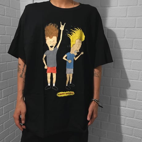Beavis and Butt Head/Official Tshirts BLACK