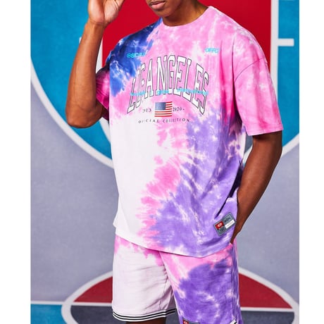 BOOHOO /Tie-dye LosAngels Tshirts