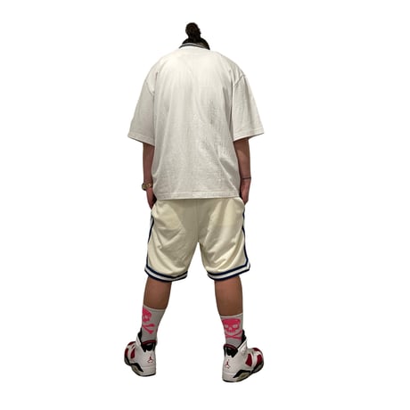 ALL CITY by Just Don / Logo basketball Shorts CREAM