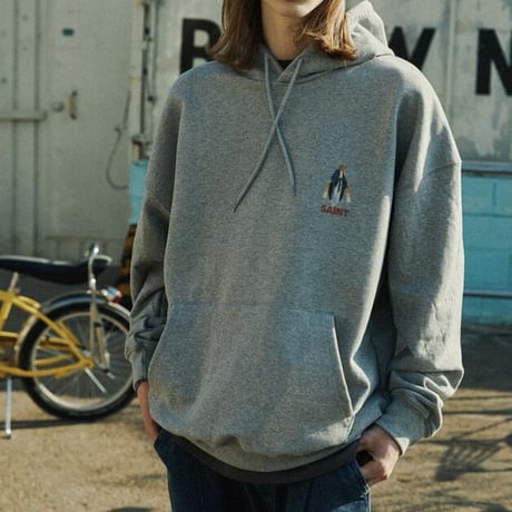SAINT PAIN/ Mary Hoodie GRAY