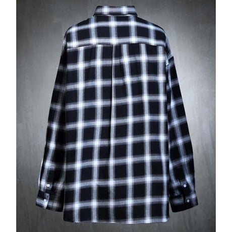 By The R/Check Long Shirts "BLACK/RED"