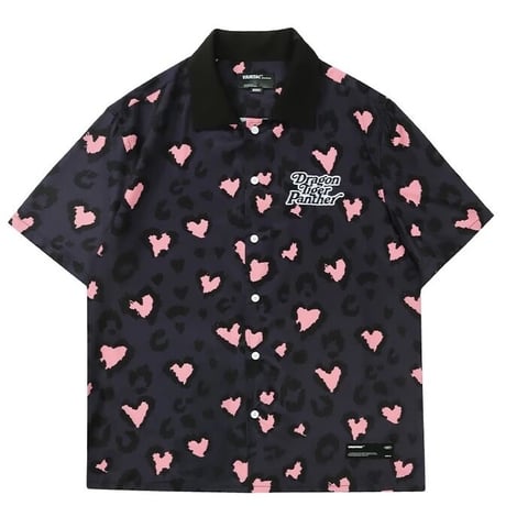 WOSS.official ✖︎ VAMTAC/ Heart leopard shirts