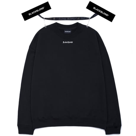 BLACK BLOND/BBD Innocent Crime Crewneck Sweatshirt  (BLACK)