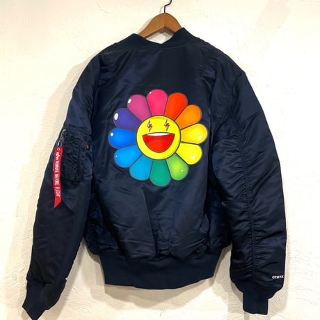 J Balvin × Takashi Murakami/"KAIKAI KIKI " ALPHA  MA1 JACKAET