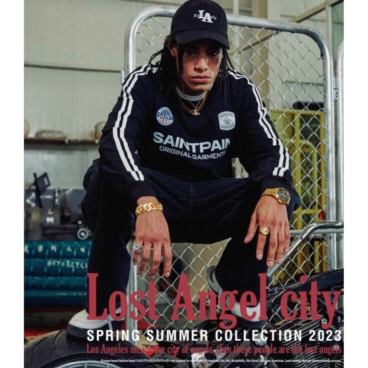 ★韓国の人気★【SAINTPAIN】★SP SAINT CLUB LONG SLEEV.E★ MUSINSA | SAINTPAIN SP Saint Club Long Sleeve - White