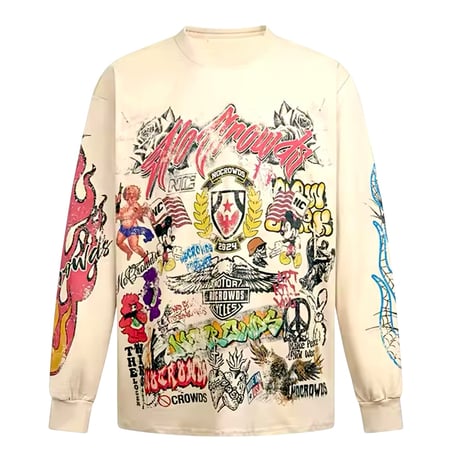 Mismatch NYC/Art  Graffiti Longsleeve Tee