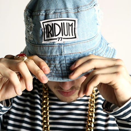 Idirium Clothing/Damaged Denim バケットハット