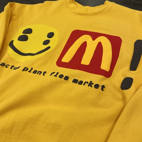 CPFM ×  McDonald's / icons! Crewneck YELLOW