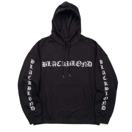 BLACK BLOND/Crushed Faith Hoodie