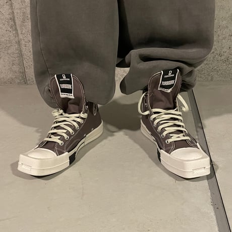 CONVERSE × Rick Owens/TURBODRK Hight Cut SNEAKER