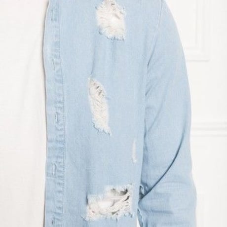 Sixth June/Damaged Denim Long shirts