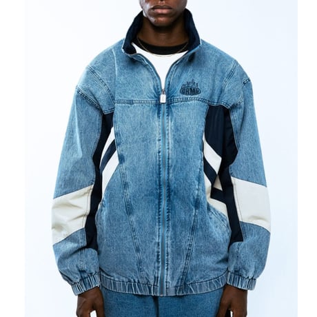 GRMY/ SCRATCHING MEMORIES DENIM TRACK JACKET