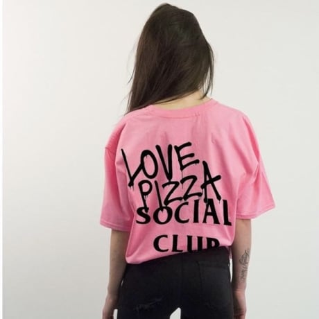 No Perfect Italy/Love Pizza Social Club Tee PINK