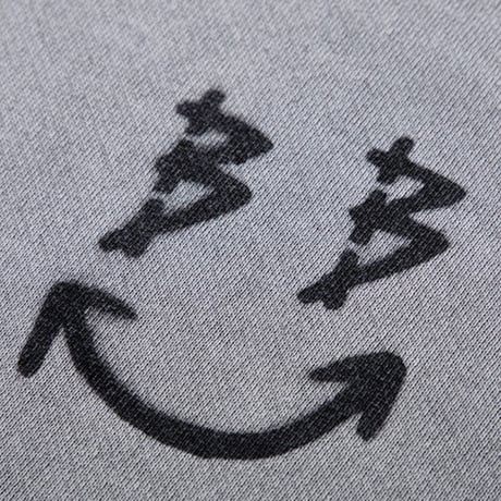 BLACK BLOND/BB logo smile   Sweatshirt  "VINTAGE GRAY"