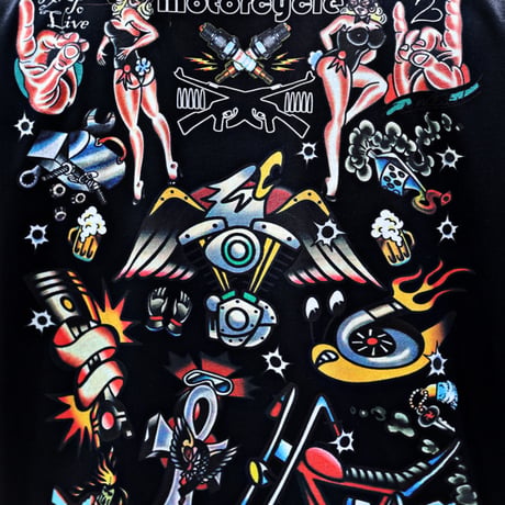 By The R/Tatoo Art Tshirts (BLACK)