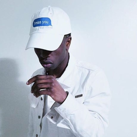 trius garments/miss you cap ピンク