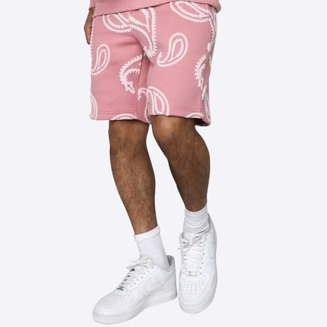 EPTM/BANDANA PUFFY  SHORTS "PINK"