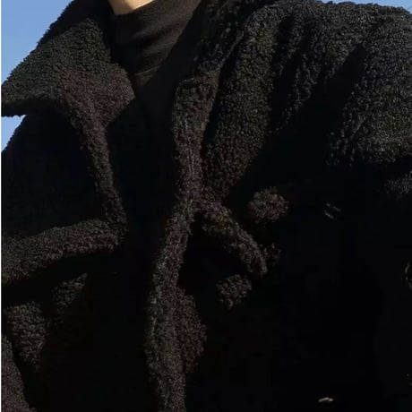 Mismatch NYC/ Short BOA JACKET  BLACK