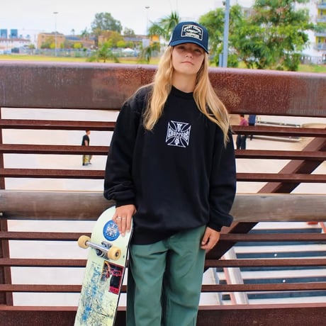 West Coast Choppers/ W.C.C Logo SweatShirts "BLACK"