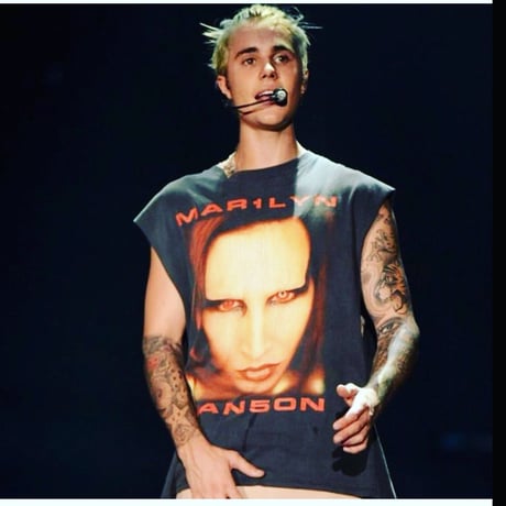 Purpose tour/Justin bieber official Marilyn Manson Cut Off