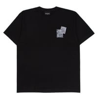 BLACK BLOND/Disorder Patch  Tee " BLACK"