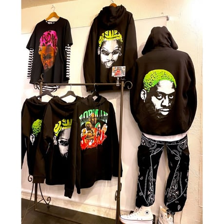 RODMAN official brand/Big Print hoodie