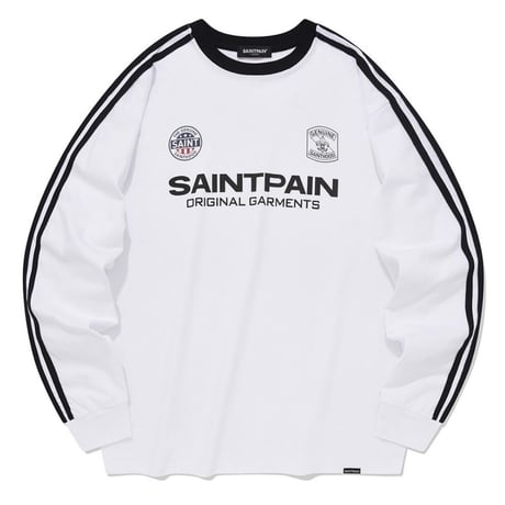 SAINT PAIN/SAINT CLUB LongSleeve Tee WHITE