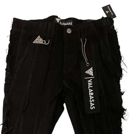 VALABASAS / Twisted Stack Denim  "BLACK"