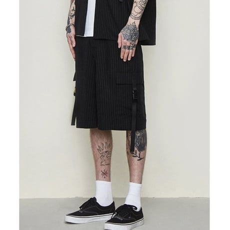 WOSS.official/Stripe Shorts