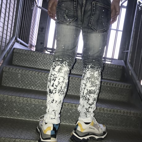 Cooper Nine/ Paint Denim