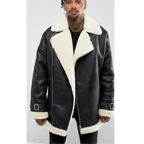 OverSized Boa Riders Jacket
